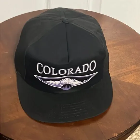 🔥⚾️ True Vintage COLORADO ROCKIES 1990’s Snapback Trucker Hat - Excellent Cond - Picture 5 of 7